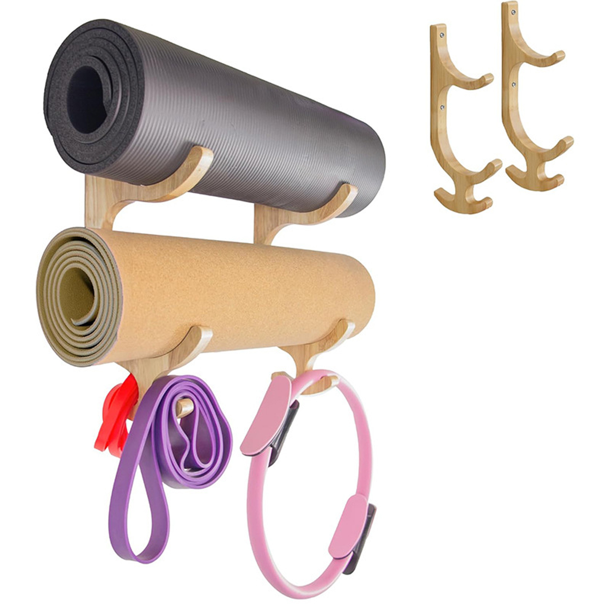2piece Resistance Band Holder  - Yoga Mat recension och pris