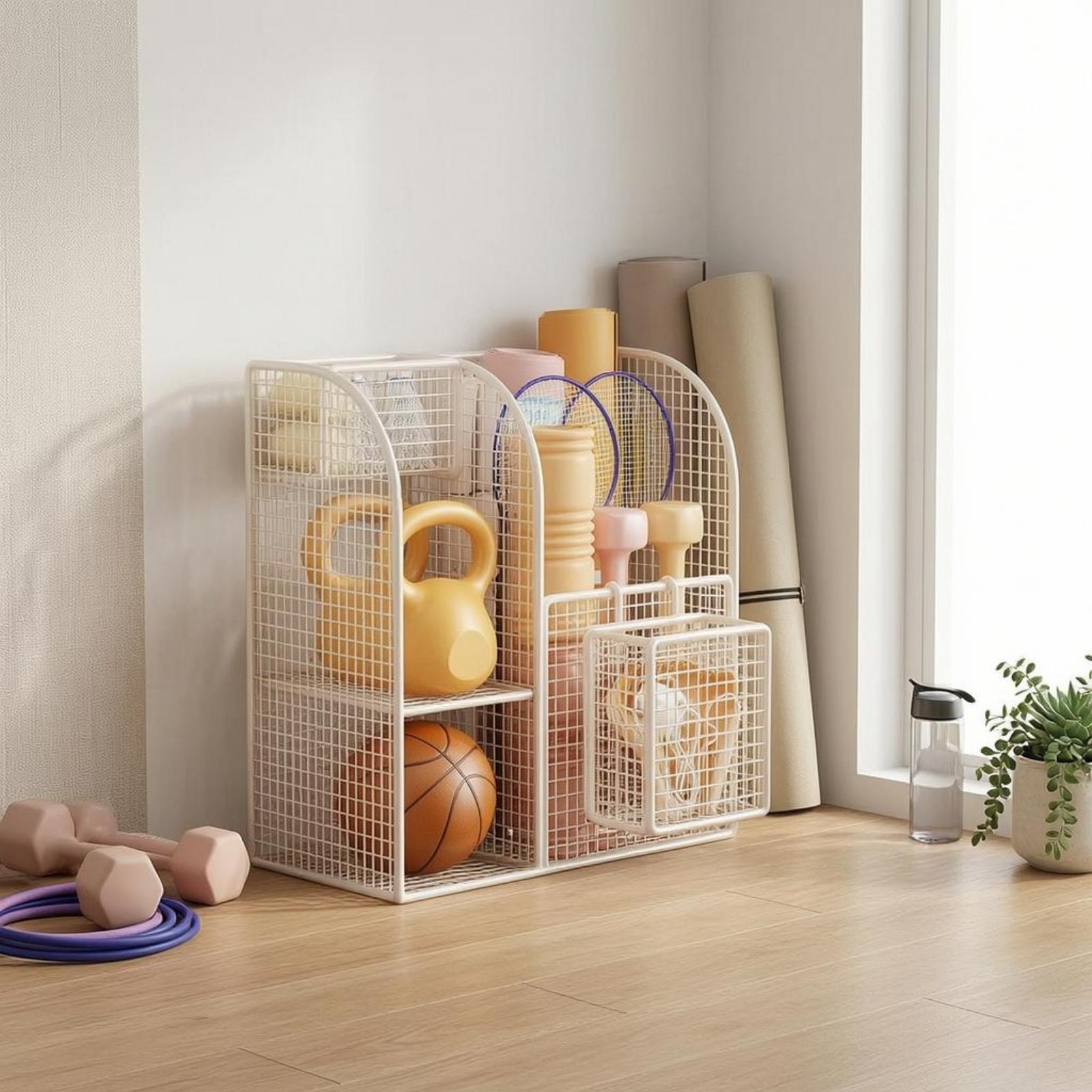 Compact Iron Wire Rack for Exe - Yoga Mat recension och pris
