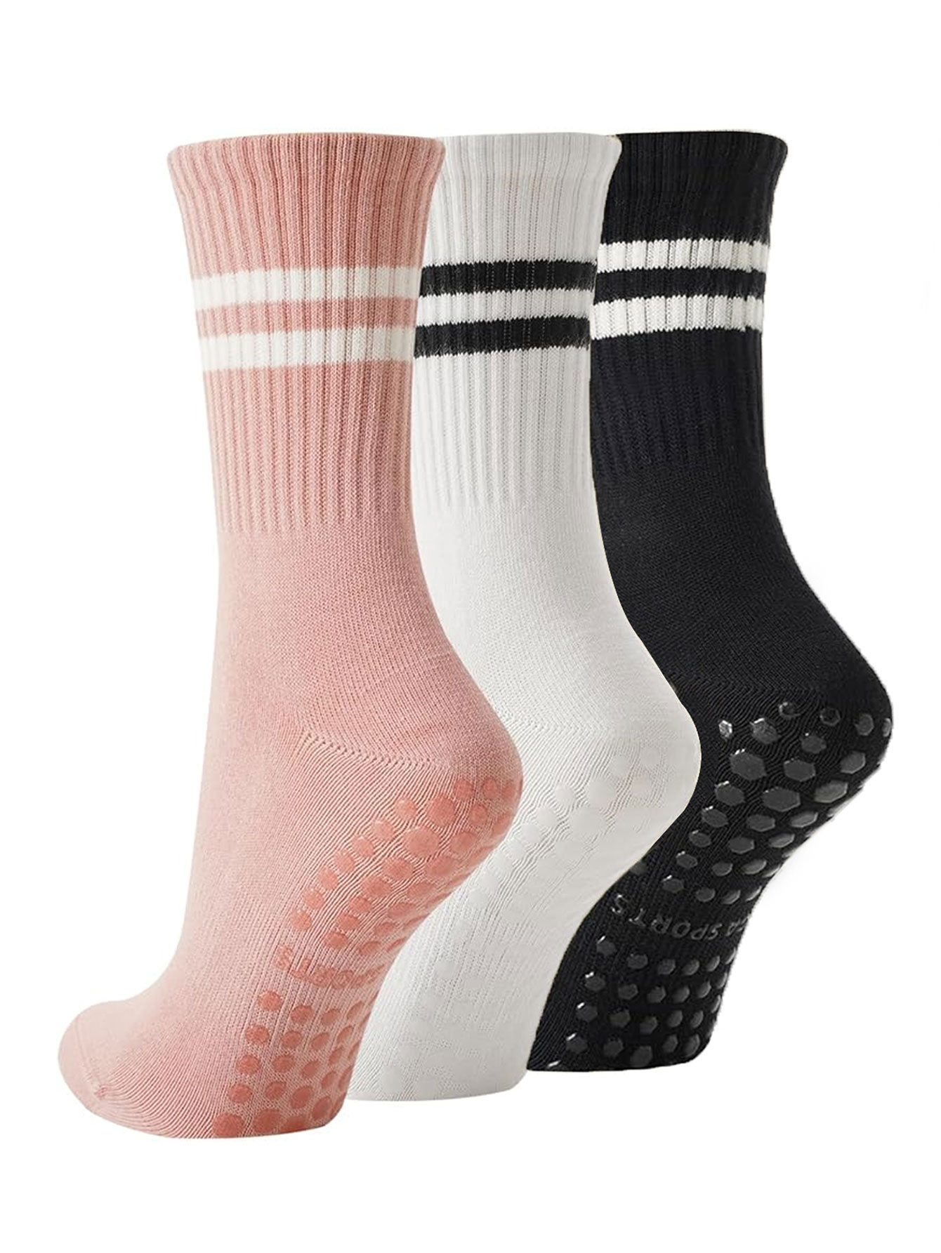 3 Pairs of Yoga Socks, Non-Sli - Jump Rope recension och pris