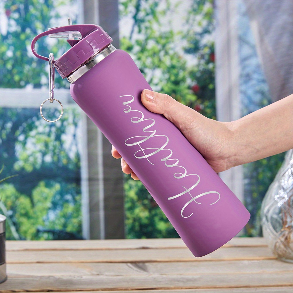 Personalized Customization Nam - Sports Water Bottle Insulated recension och pris