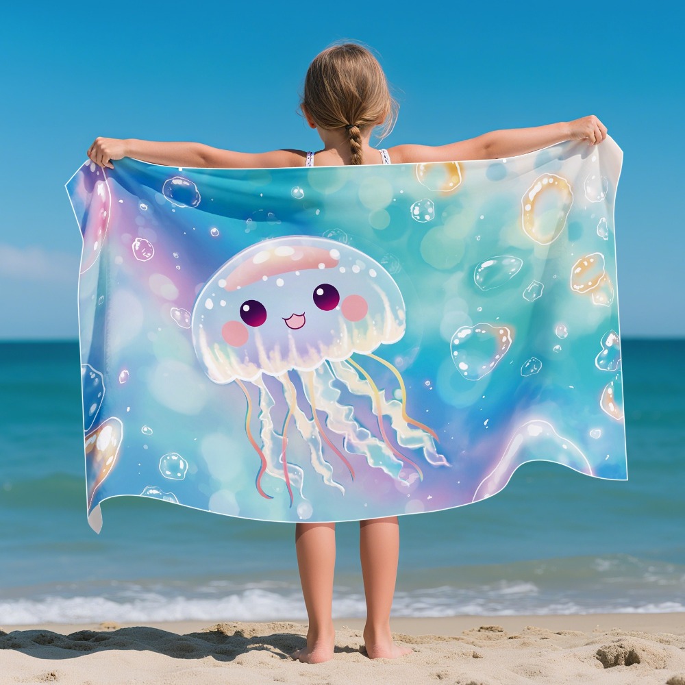 Cartoon Pattern Beach Towel Ki - Yoga Mat recension och pris