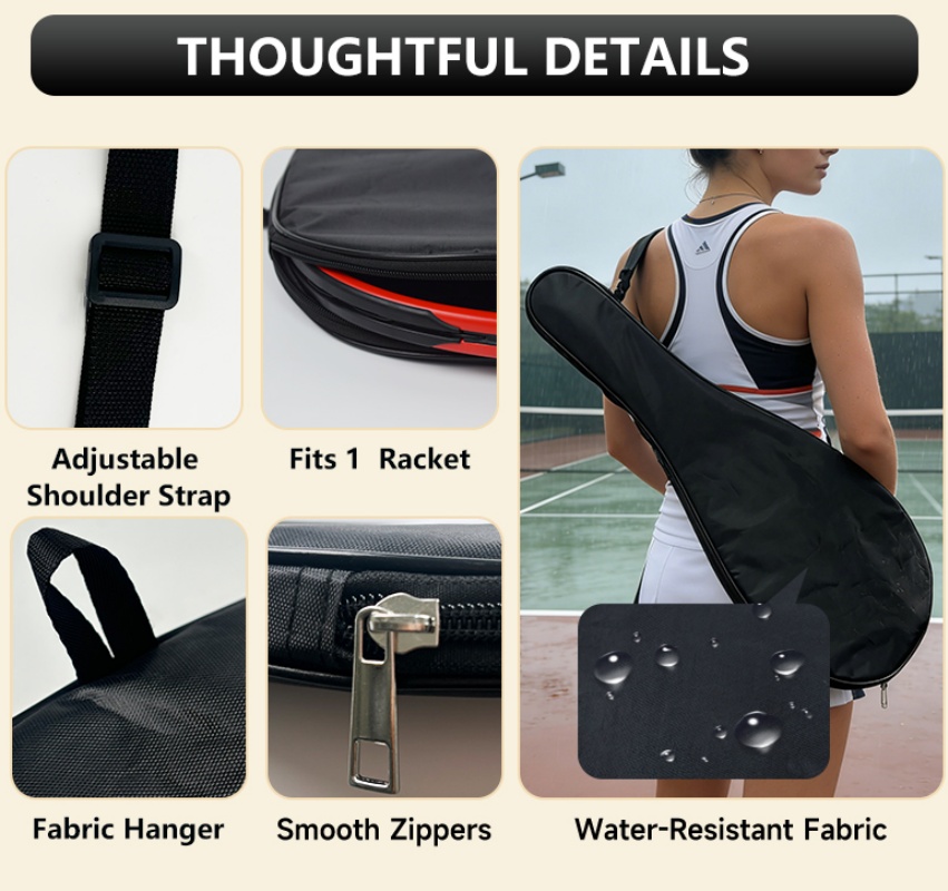 Tennis Racket Cover Portable S - Tennis Racket recension och pris
