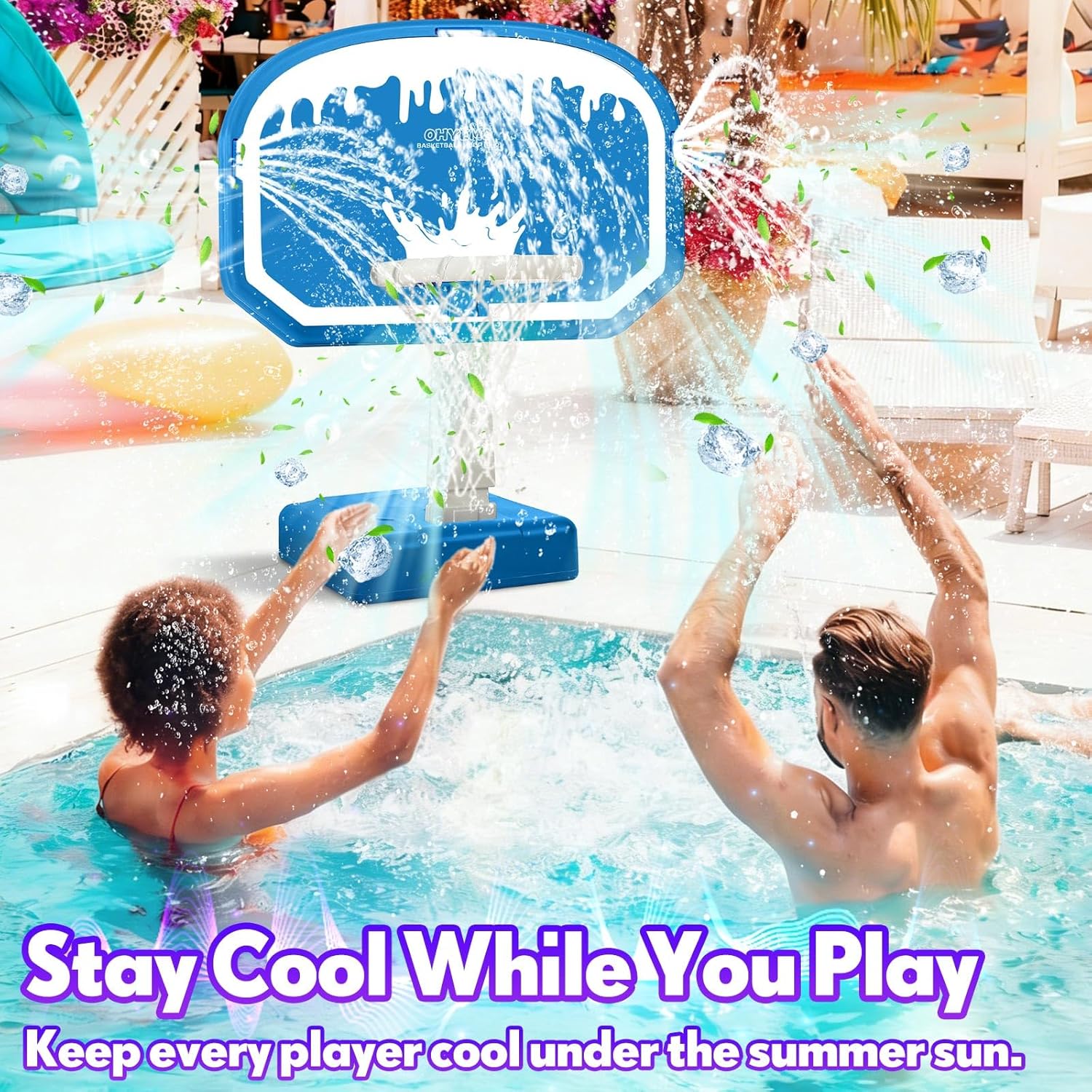 Oversized LED Pool Basketball  - Basketball Hoop recension och pris