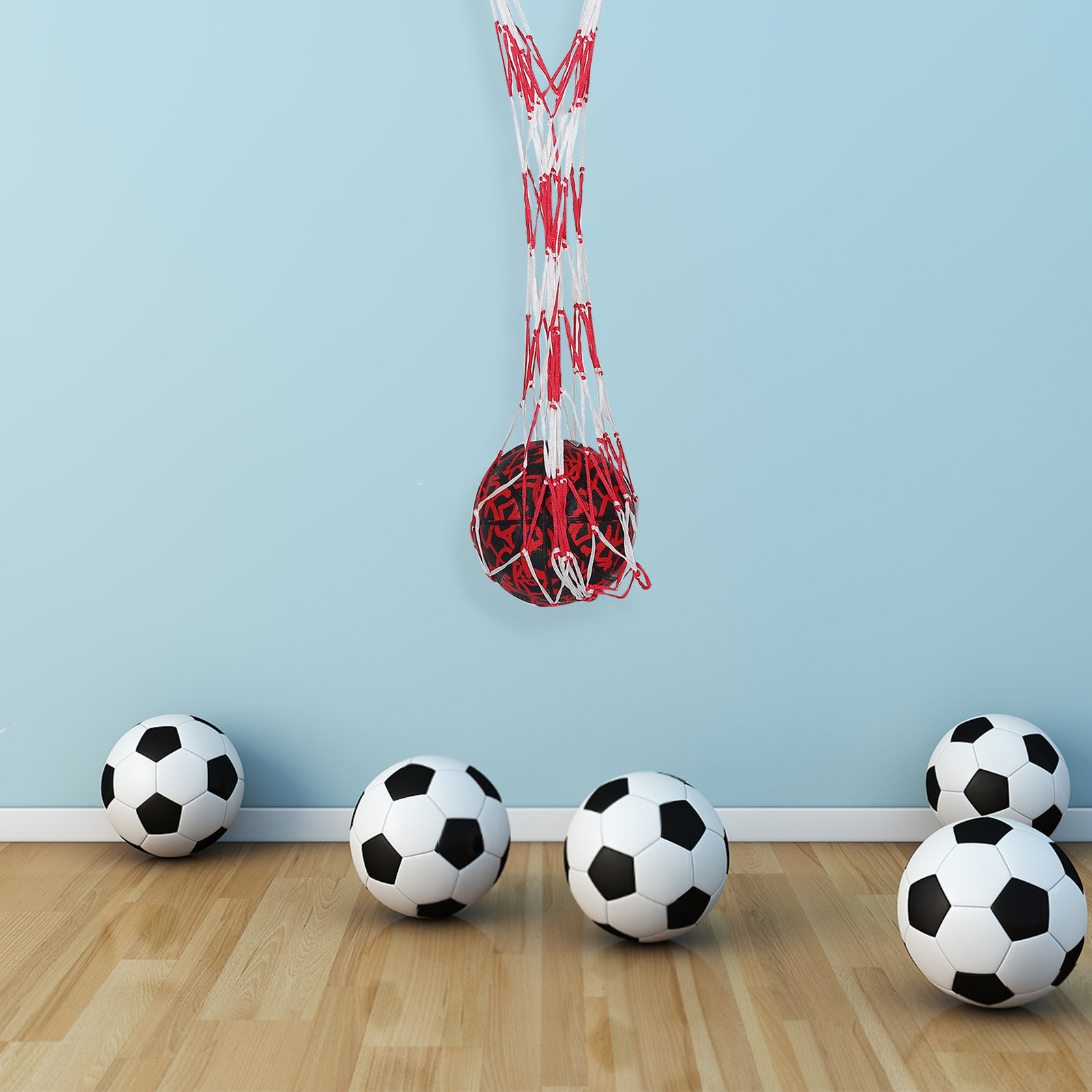 Portable Mesh Sports Ball Bag  - Gym Ball recension och pris