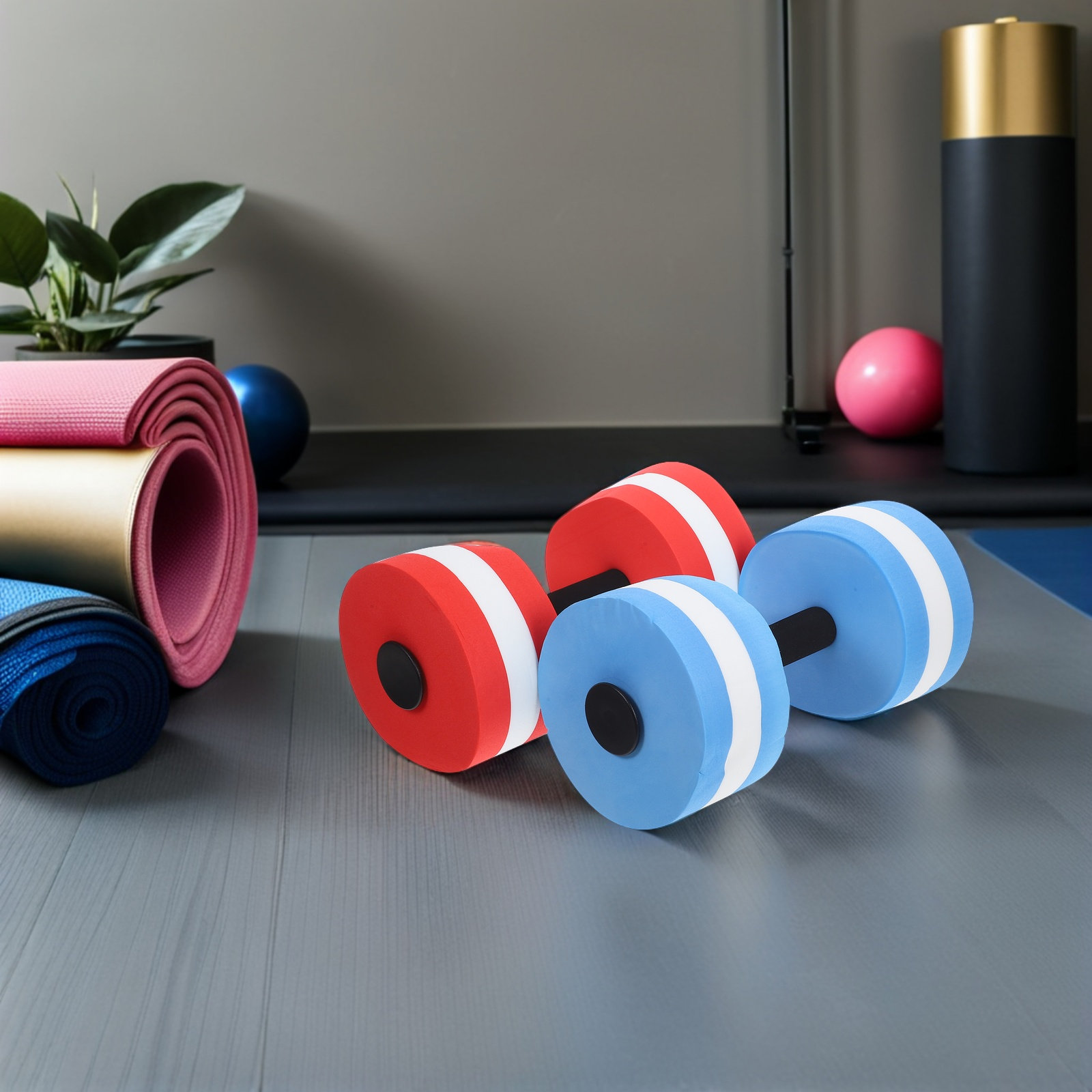 2Pcs Aquatic Dumbbells Eva Flo - Dumbbell Set recension och pris