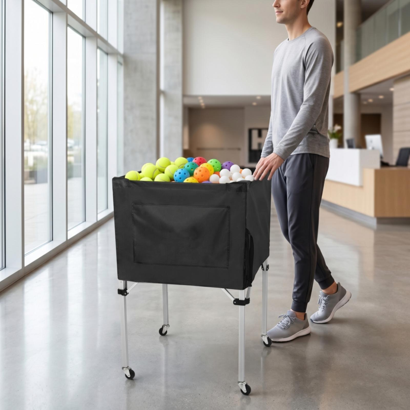 Ball Storage Cart Foldable Fol - Gym Ball recension och pris