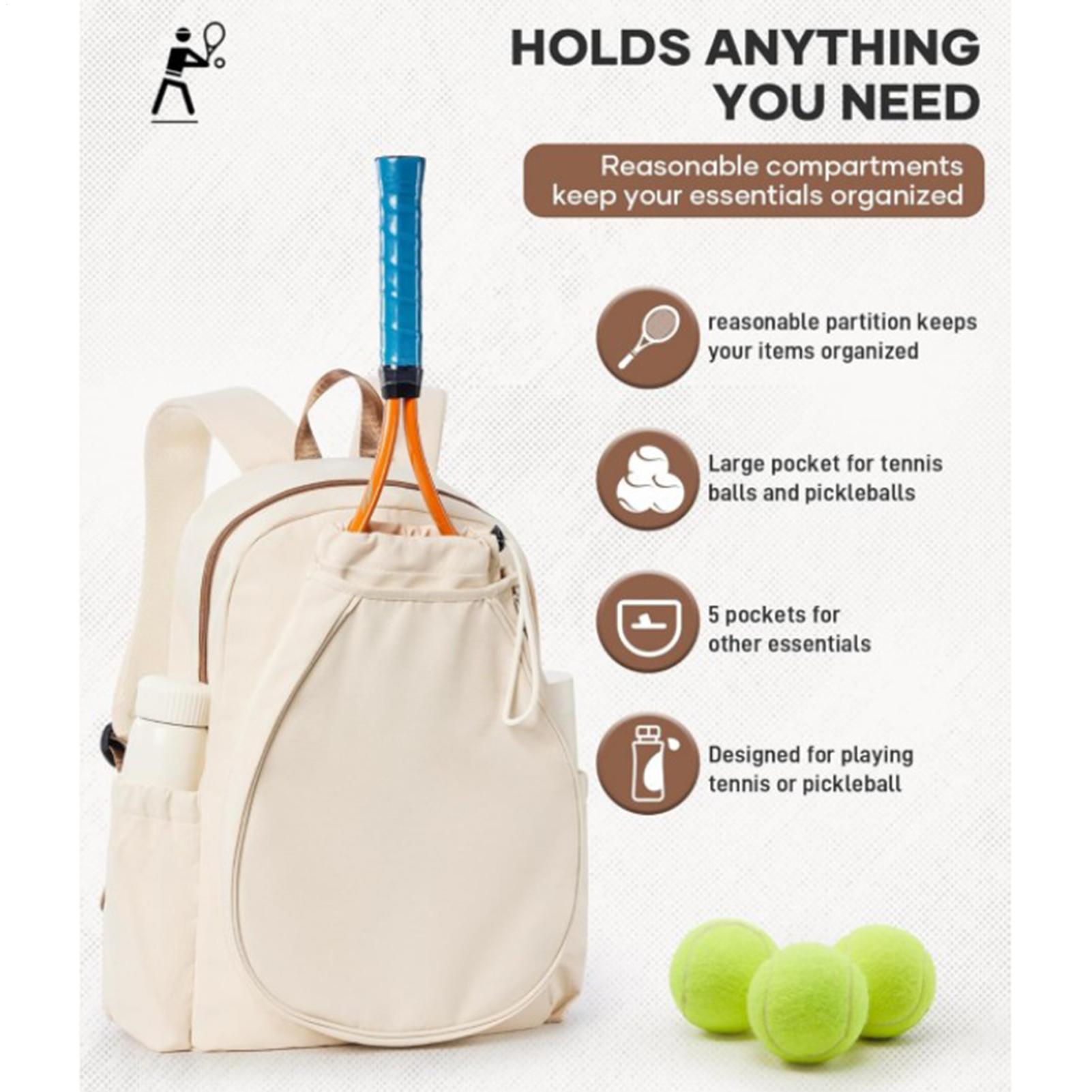 Pickleball Bags For Men Holds  - Tennis Racket recension och pris