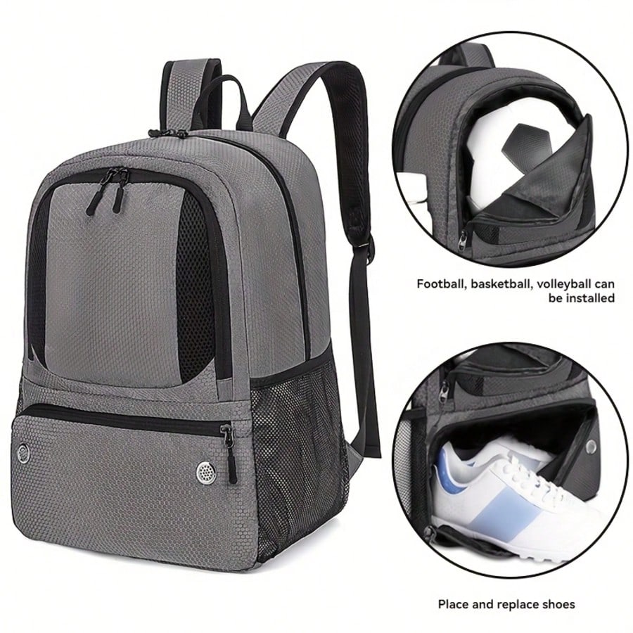 Soccer Bag Backpack, Basketbal - Gym Ball recension och pris