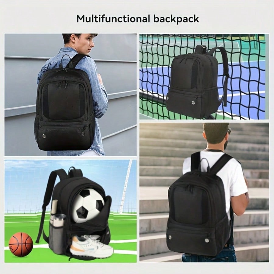 Soccer Bag Backpack, Basketbal - Gym Ball recension och pris