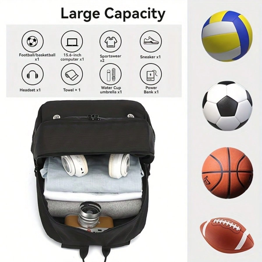 Soccer Bag Backpack, Basketbal - Gym Ball recension och pris