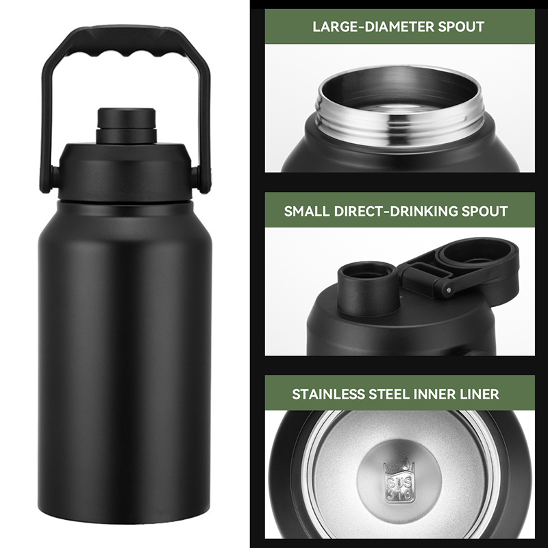 Insulated Water Bottle With Li - Sports Water Bottle Insulated recension och pris