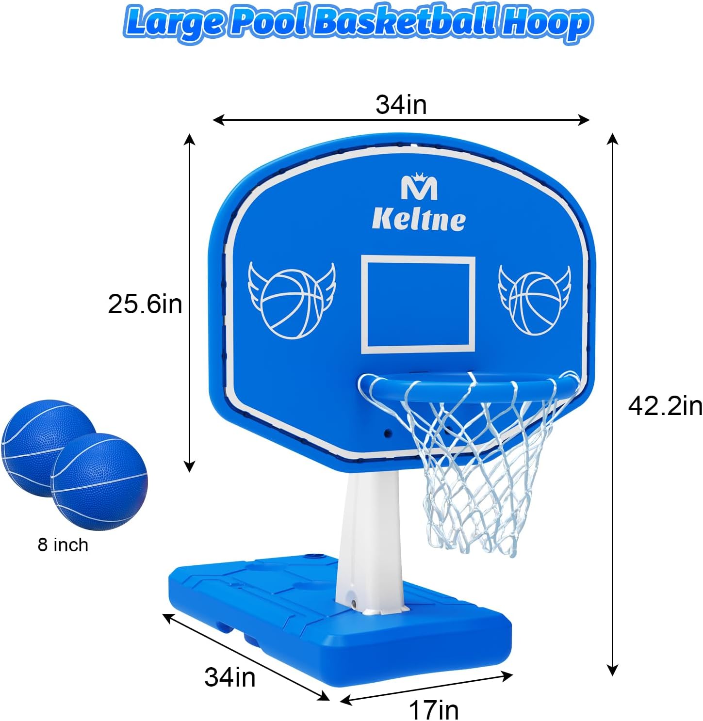 Large Swimming Pool Basketball - Basketball Hoop recension och pris