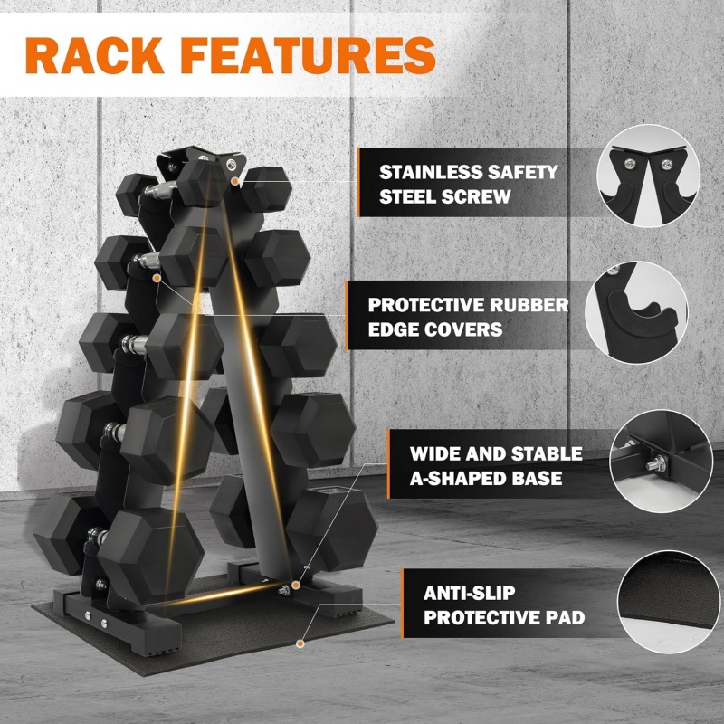 Home Gym Exercise Strength Tra - Dumbbell Set recension och pris