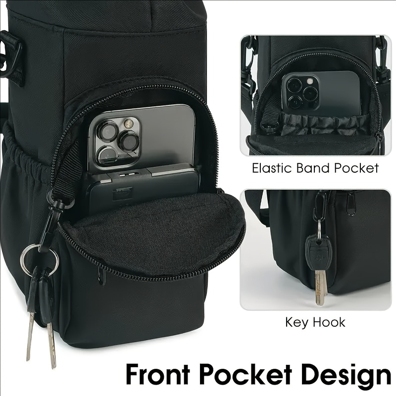Portable Water Bottle Bag with - Sports Water Bottle Insulated recension och pris