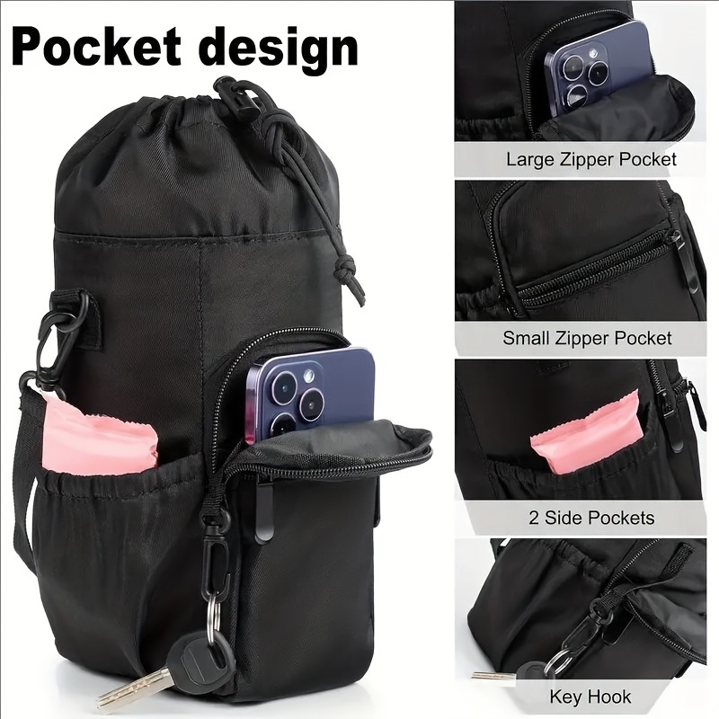 Portable Water Bottle Bag with - Sports Water Bottle Insulated recension och pris