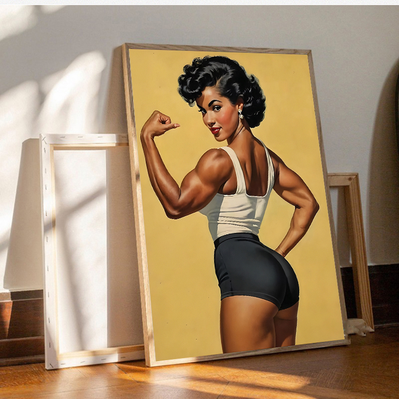 Poster and Print Canvas Painti - Sports Equipment Poster recension och pris