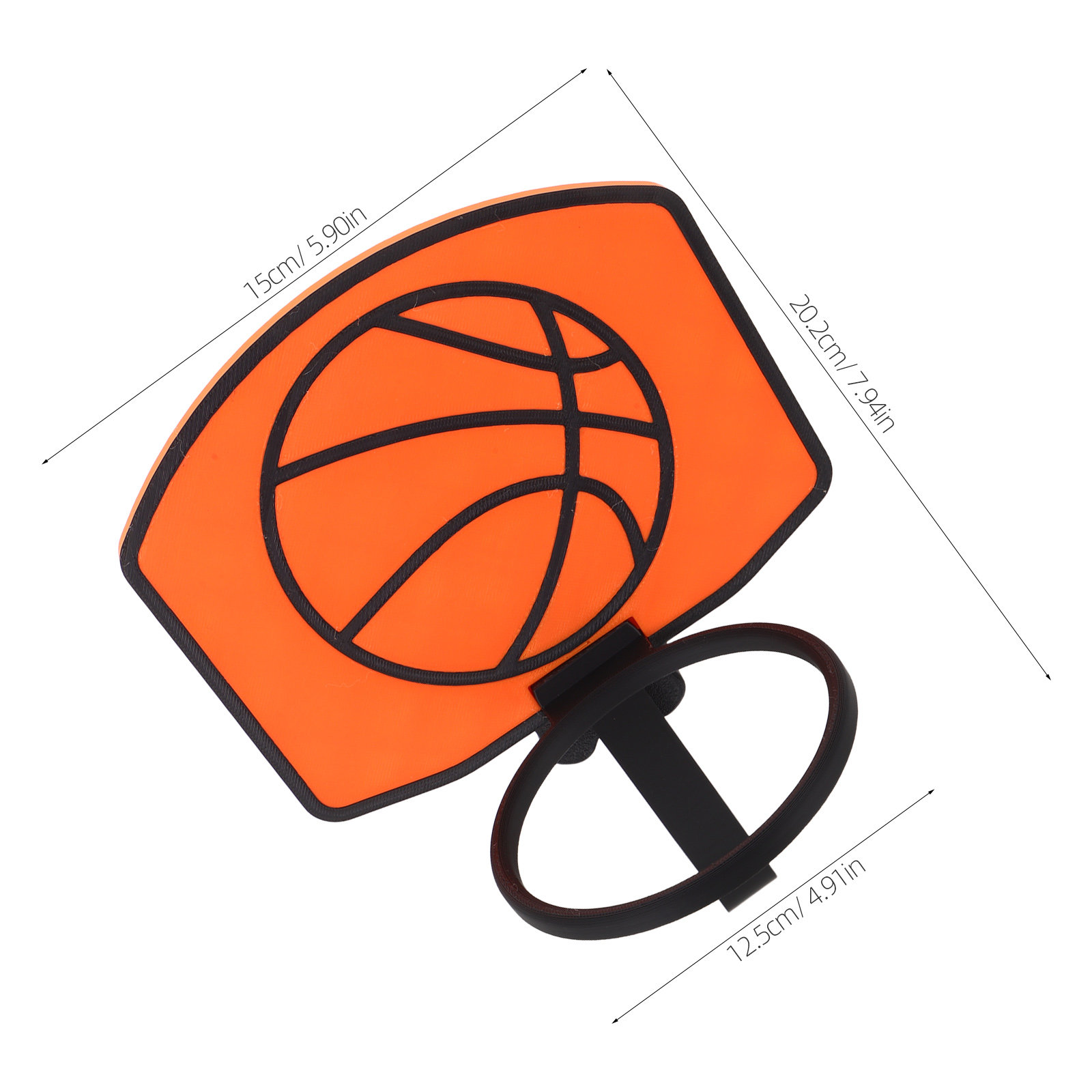 Mini Clip on Trash Can Basketb - Basketball Hoop recension och pris