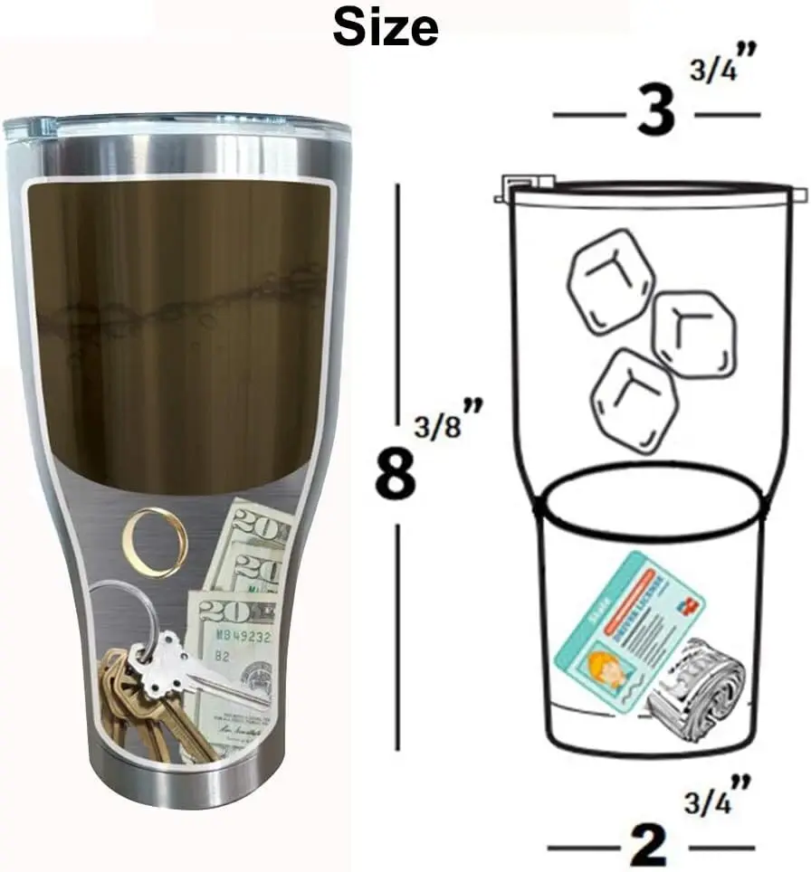 Hidden Safe Box Double-layer S - Sports Water Bottle Insulated recension och pris