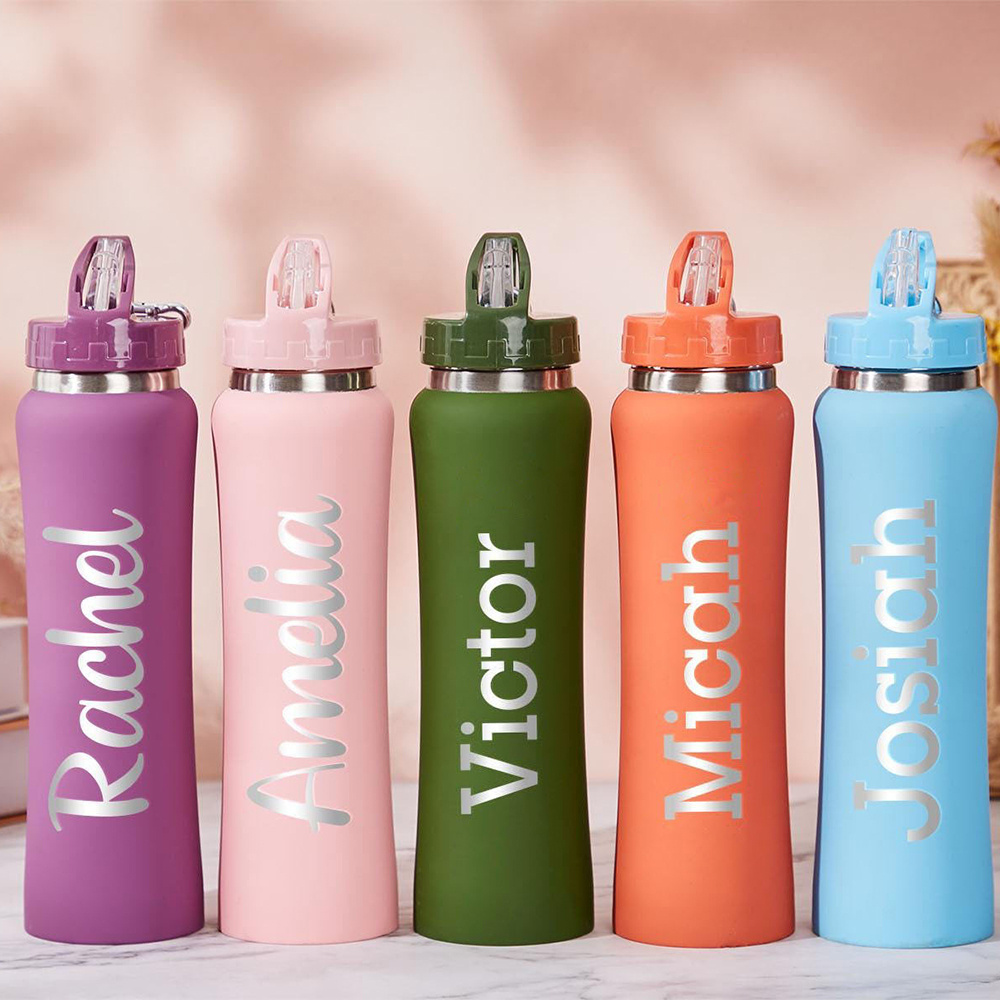 Personalized Name Stainless St - Sports Water Bottle Insulated recension och pris