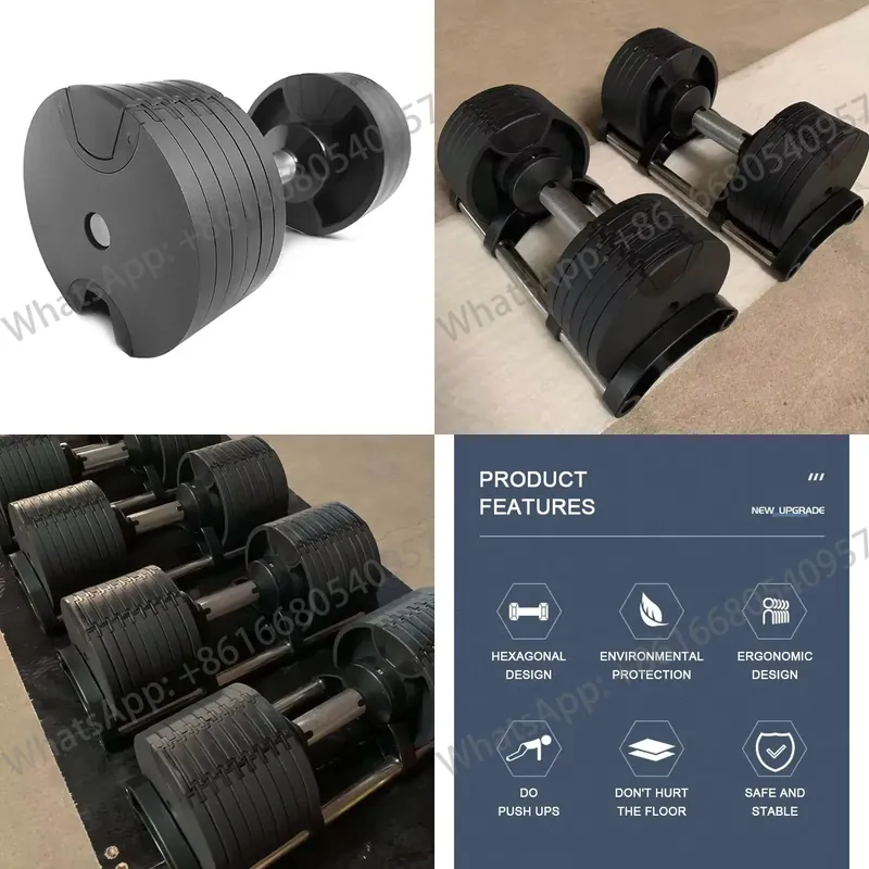 2.5-80KG Weights Dumbbells Set - Dumbbell Set recension och pris