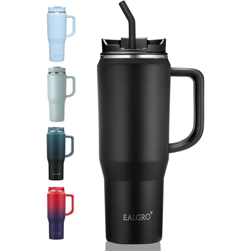 40 oz Insulated Travel Mug wit - Sports Water Bottle Insulated recension och pris