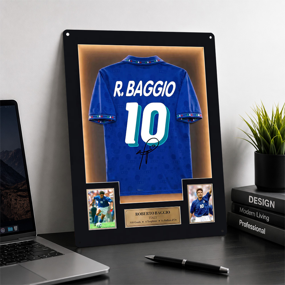 Roberto Baggio Memorabilia Pos - Sports Equipment Poster recension och pris