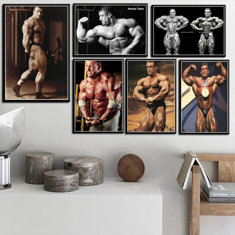 Great Dorian Yates Man Muscle  - Sports Equipment Poster recension och pris