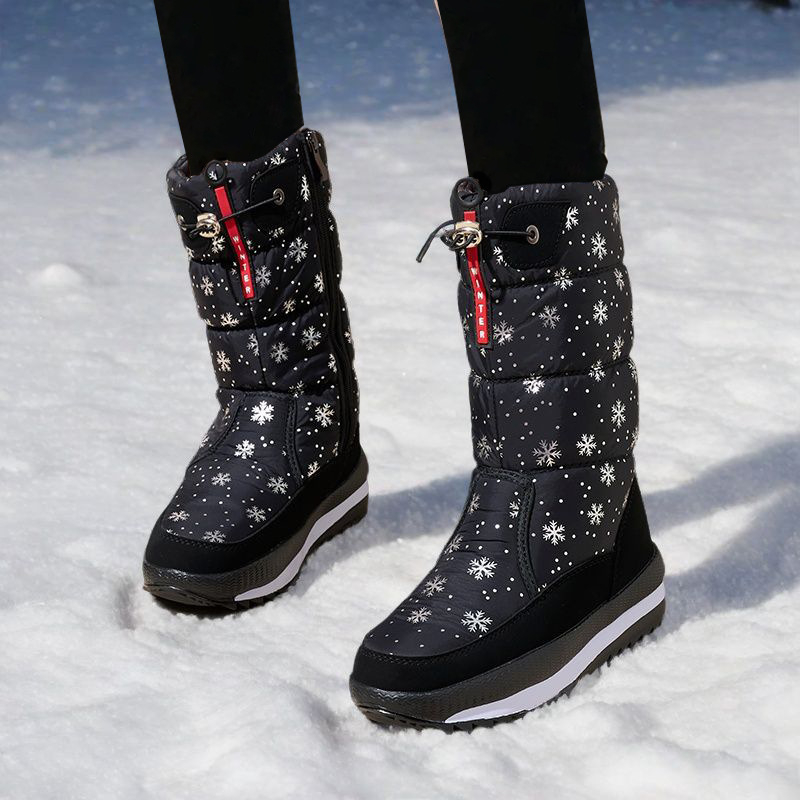 Women Winter Snow Boots Thick  - Resistance Band recension och pris