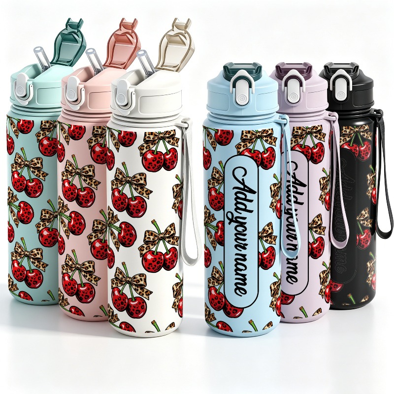 Personalized 25oz Large Cherry - Sports Water Bottle Insulated recension och pris