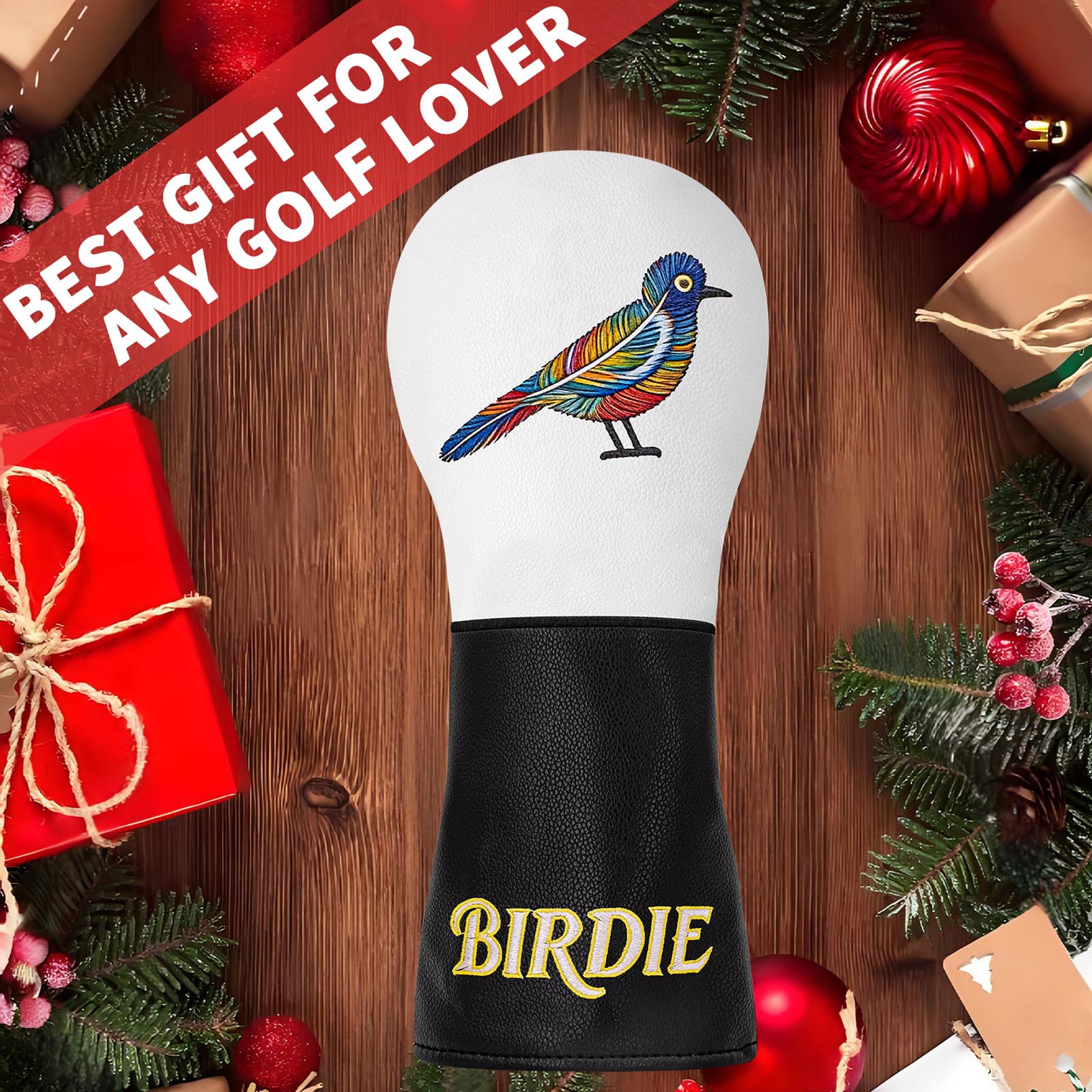 Colorful Bird Embroidery Golf  - Resistance Band recension och pris