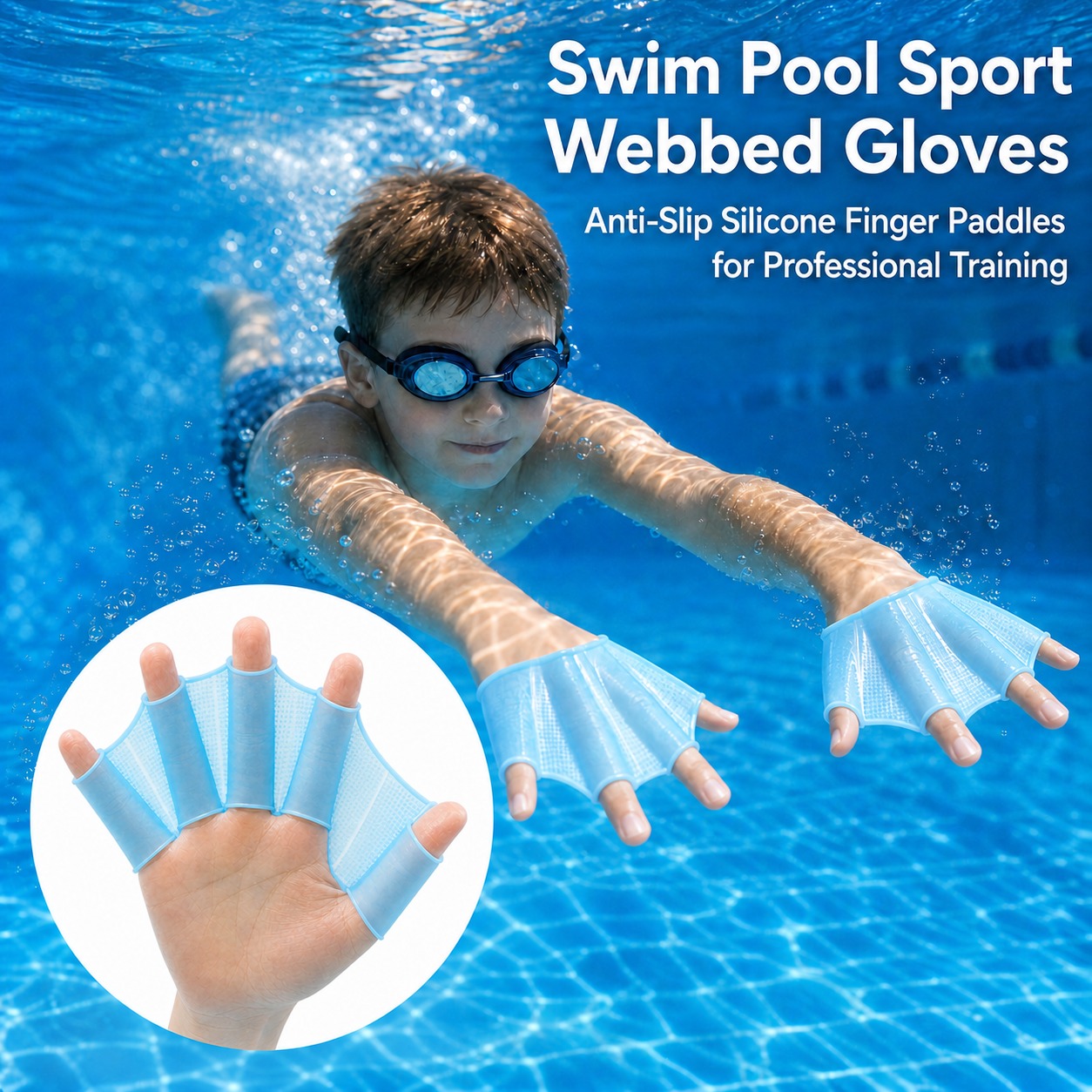 Silicone Swimming Fins Flipper - Sports Equipment 5 Years Old recension och pris
