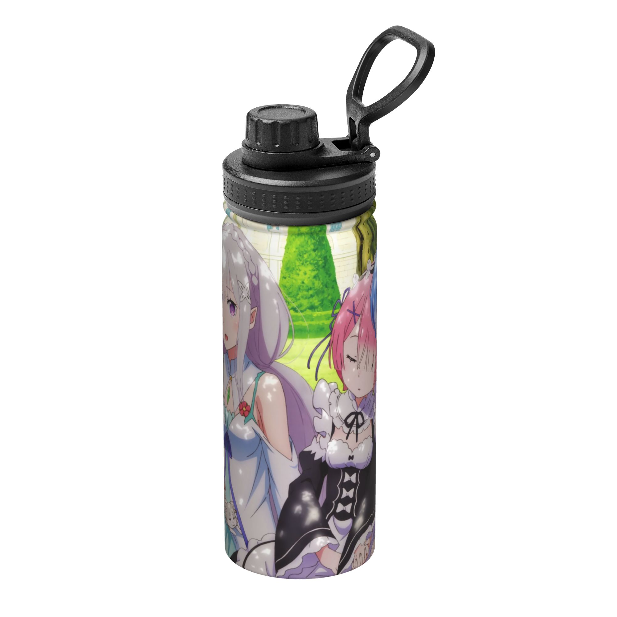 Anime R-Re Zero 18OZ Sports In - Sports Water Bottle Insulated recension och pris