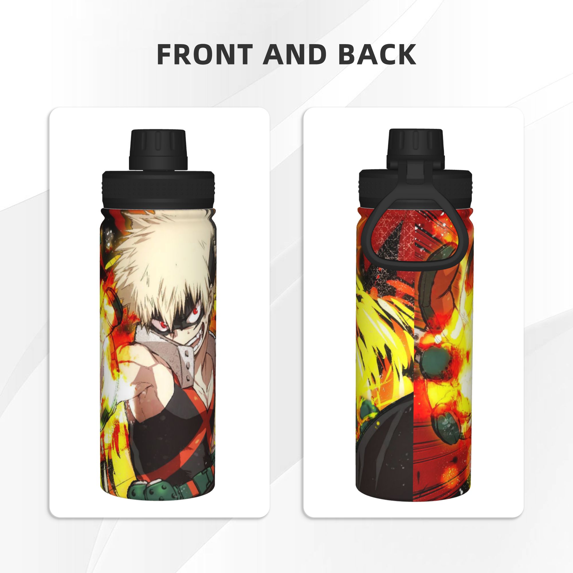 My Hero Academia Anime 18OZ Sp - Sports Water Bottle Insulated recension och pris
