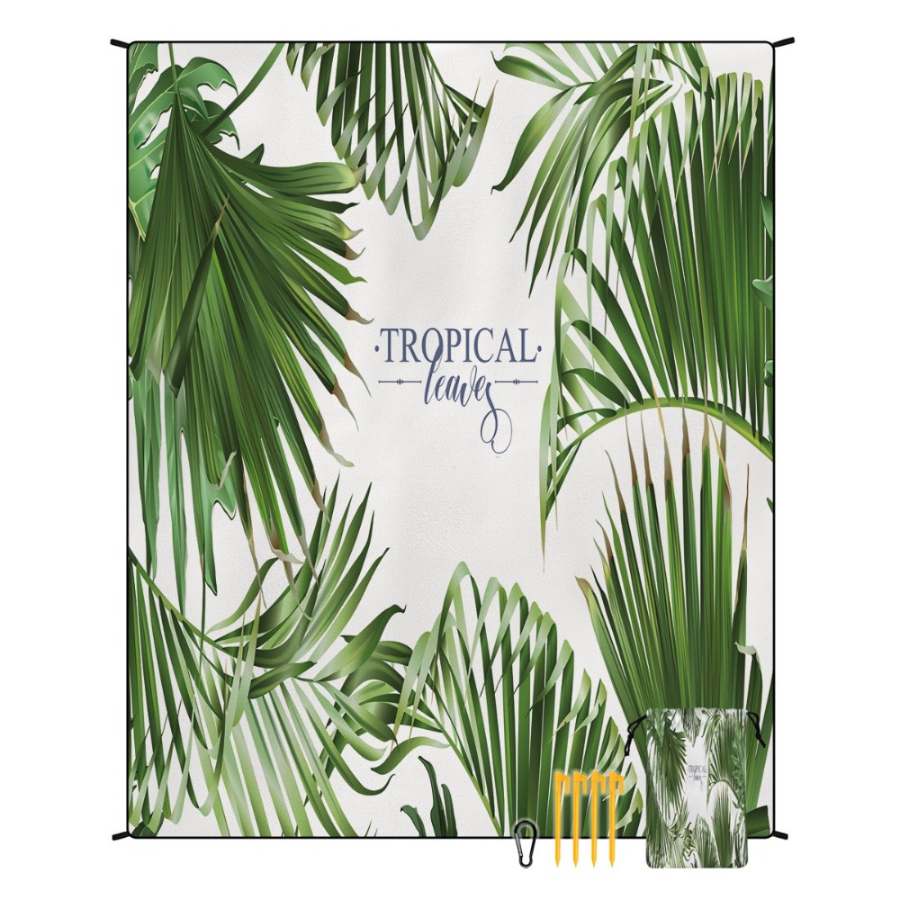 Palm Tree Beach Towel 71x86.6i - Yoga Mat recension och pris
