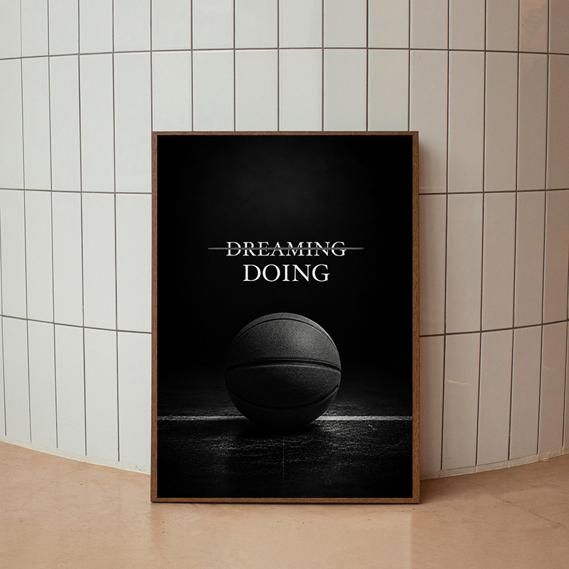 Modern Fitness Motivational Po - Sports Equipment Poster recension och pris