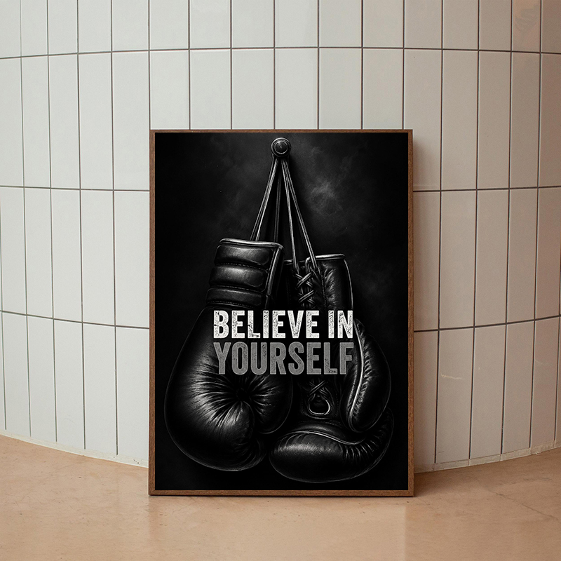 Modern Fitness Motivational Po - Sports Equipment Poster recension och pris